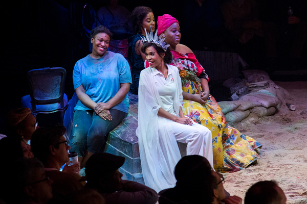 Michelle Williams and the cast of ONCE ON THIS ISLAND Photo