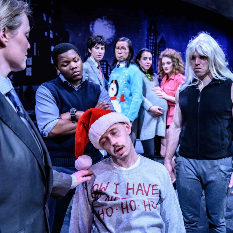 Review: A VERY DIE HARD CHRISTMAS at Seattle Public Theater - Come Out to the Bathhouse, Have a Few Laughs  Image