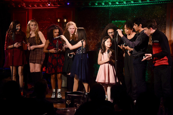 Photo Flash: Cast Members Of The Holiday Star Experience Perform At Radio City Music Hall And At 54 Below. Image
