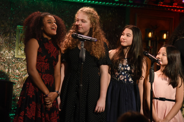 Photo Flash: Cast Members Of The Holiday Star Experience Perform At Radio City Music Hall And At 54 Below. Image