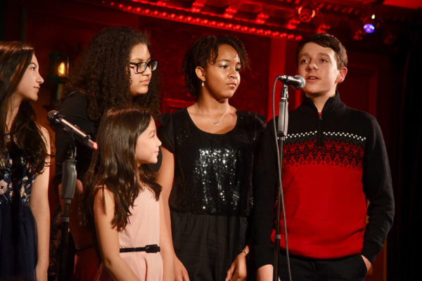 Photo Flash: Cast Members Of The Holiday Star Experience Perform At Radio City Music Hall And At 54 Below. Image