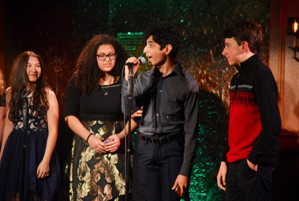 Photo Flash: Cast Members Of The Holiday Star Experience Perform At Radio City Music Hall And At 54 Below. Image