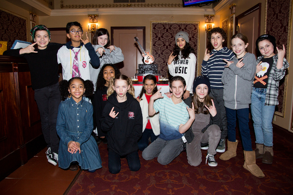 Photo Coverage: SCHOOL OF ROCK Celebrates Three Years On Broadway Image