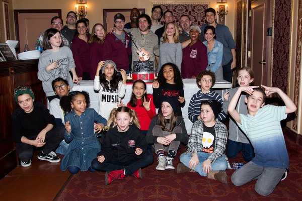Photo Coverage: SCHOOL OF ROCK Celebrates Three Years On Broadway Image
