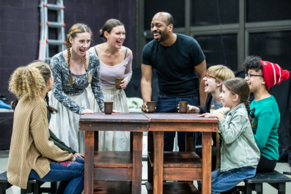 Photo Flash: In Rehearsal With Titan Theatre Company's A CHRISTMAS CAROL Image