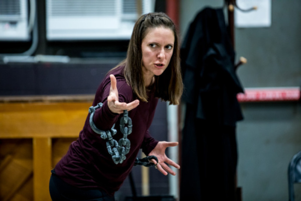 Photo Flash: In Rehearsal With Titan Theatre Company's A CHRISTMAS CAROL Image