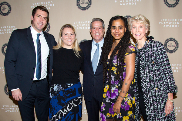 Suzan-Lori Parks and the Steinberg family Photo