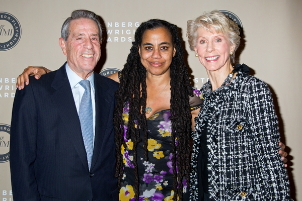 Michael A. Steinberg, Suzan-Lori Parks, Joan Steinberg Photo