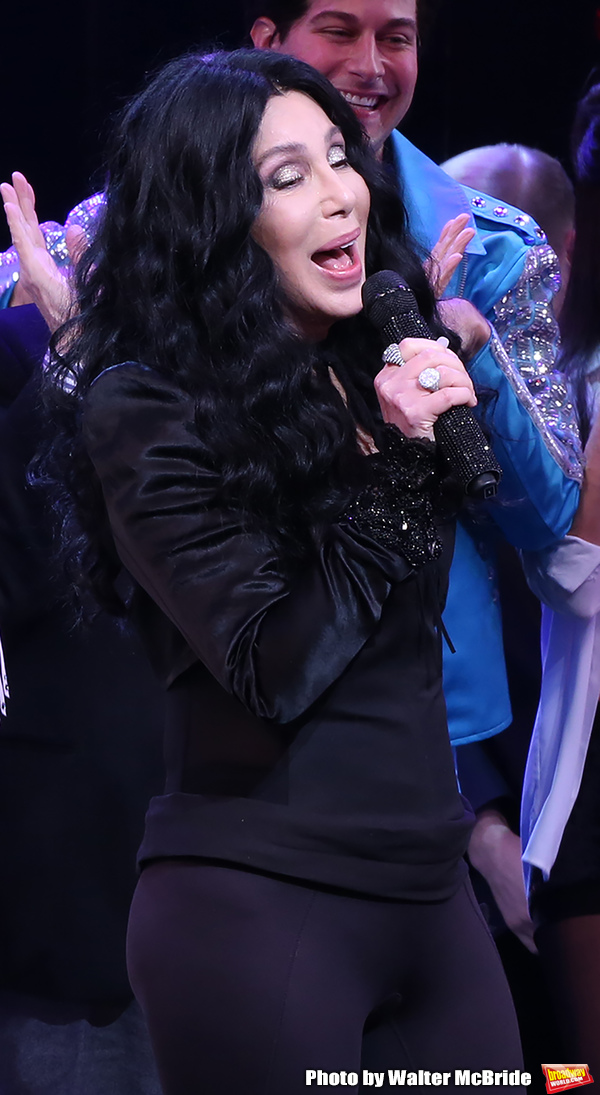 Photo Coverage: The Cast of THE CHER SHOW Takes Their Opening Night Bows and Performs With Cher Image