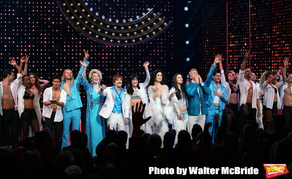 Photo Coverage: The Cast of THE CHER SHOW Takes Their Opening Night Bows and Performs With Cher Image