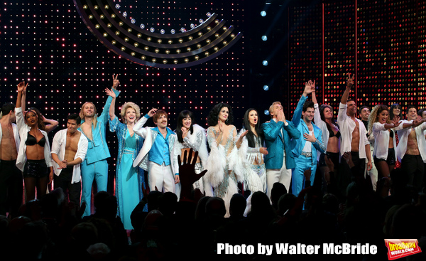 Photo Coverage: The Cast of THE CHER SHOW Takes Their Opening Night Bows and Performs With Cher Image