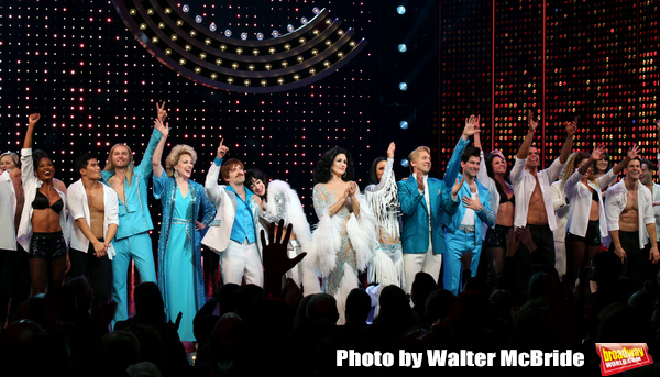 Photo Coverage: The Cast of THE CHER SHOW Takes Their Opening Night Bows and Performs With Cher Image