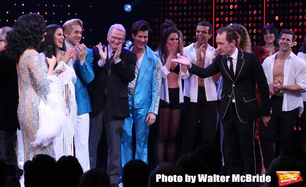 Photo Coverage: The Cast of THE CHER SHOW Takes Their Opening Night Bows and Performs With Cher Image
