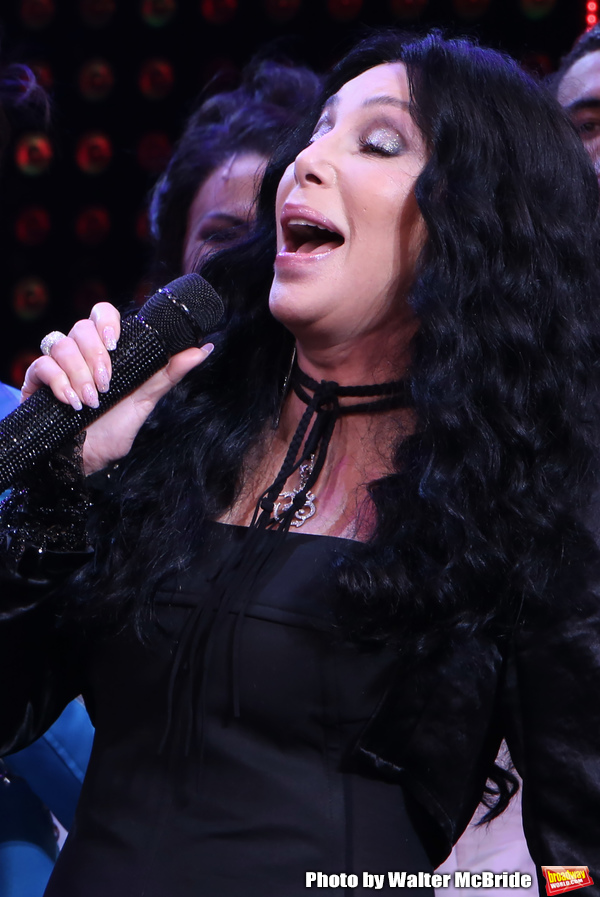 Photo Coverage: The Cast of THE CHER SHOW Takes Their Opening Night Bows and Performs With Cher Image