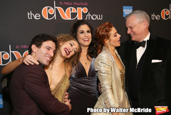 Jarrod Spector, Micaela Diamond, Stephanie J. Block, Teal Wicks, and Rick Elice Photo