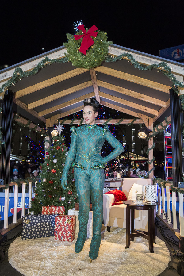 Photo Flash: Tree Lighting Skate-tacular At Bryant Park Winter Village Image