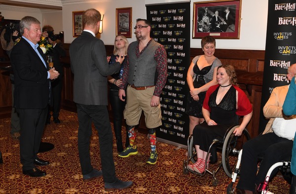 Photo Flash: HRH The Duke Of Sussex Attends Gala Performance Of BAT OUT OF HELL In Support Of The Invictus Games Foundation Image