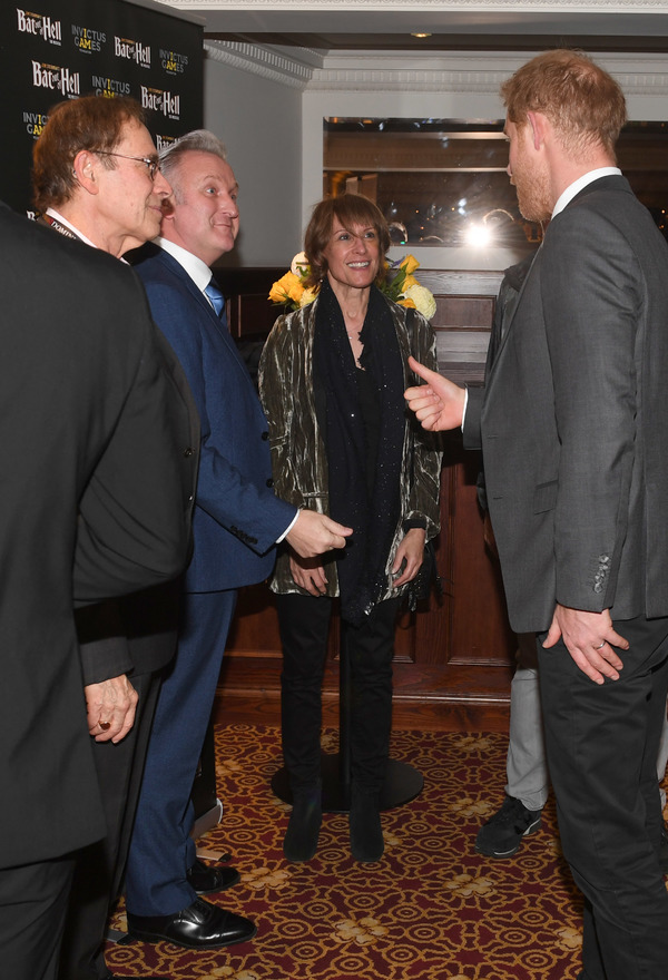 Photo Flash: HRH The Duke Of Sussex Attends Gala Performance Of BAT OUT OF HELL In Support Of The Invictus Games Foundation Image