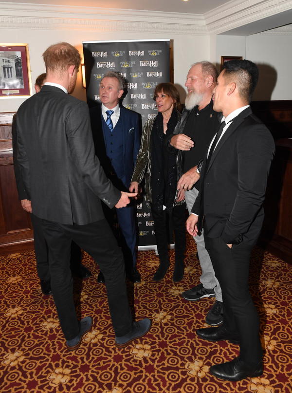 Photo Flash: HRH The Duke Of Sussex Attends Gala Performance Of BAT OUT OF HELL In Support Of The Invictus Games Foundation Image