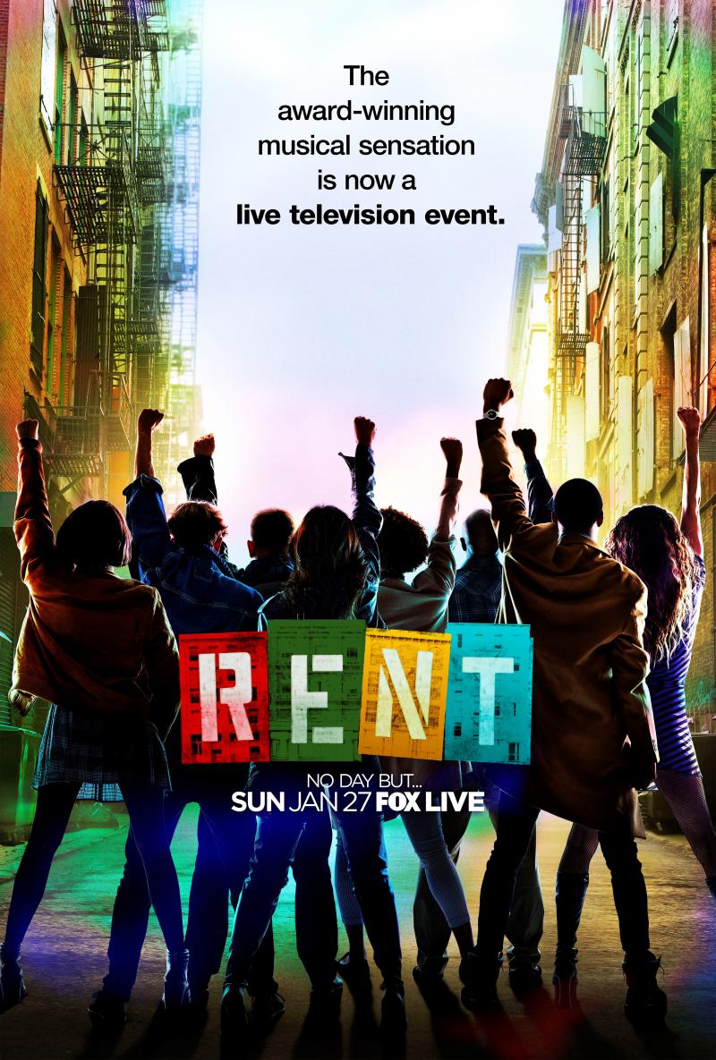 Exclusive Photo Flash: First Look at Artwork for RENT on FOX! Image