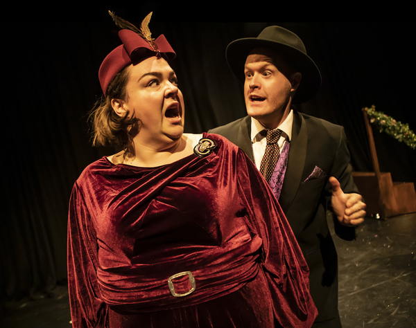 Photo Flash: First Look at CRIMES OF THE CHRISTMAS PUDDING at the Lichfield Garrick 