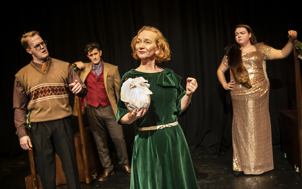 Photo Flash: First Look at CRIMES OF THE CHRISTMAS PUDDING at the Lichfield Garrick 