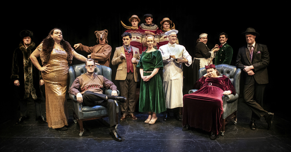 Photo Flash: First Look at CRIMES OF THE CHRISTMAS PUDDING at the Lichfield Garrick 