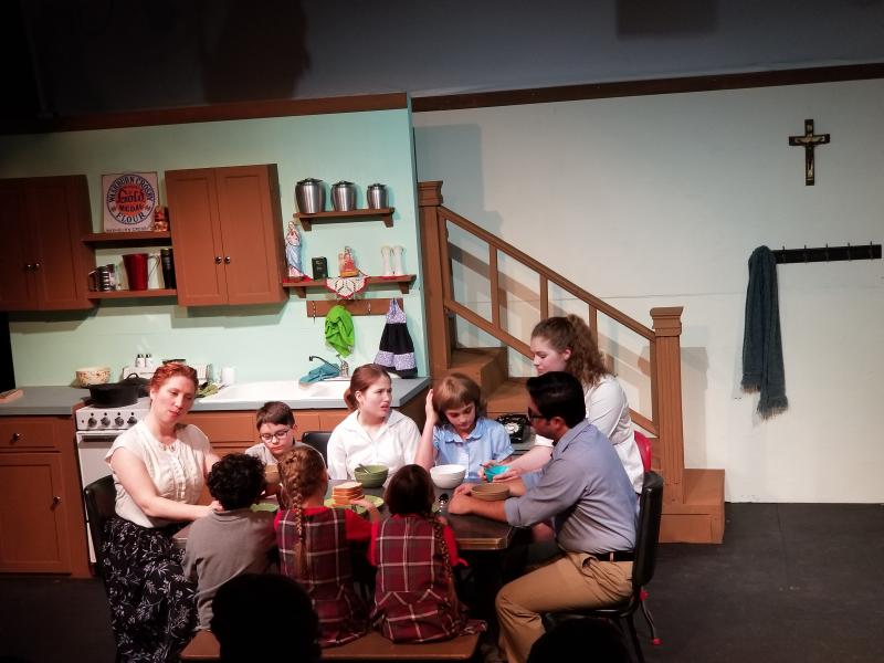 Review: RAISING TWELVE ON A NICKEL AND A PRAYER IS DESTINED TO BECOME HOLIDAY CLASSIC AT Powerstories Theatre 