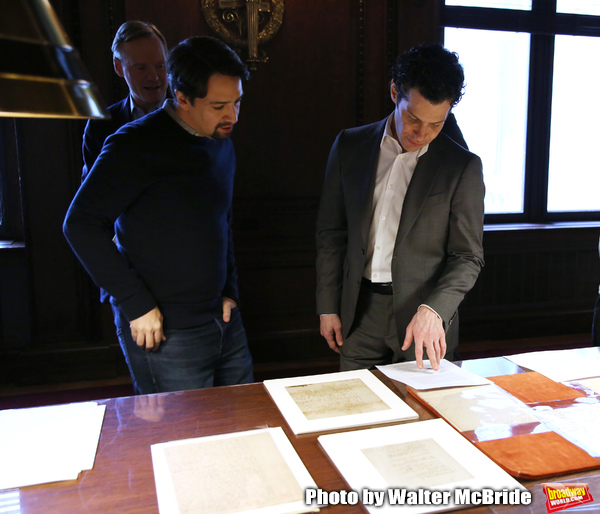 Exclusive Photo Coverage: HAMILTON Creatives Visit the Library of Congress Image