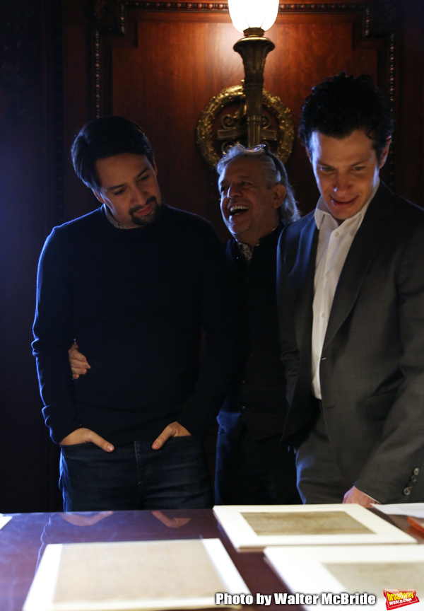 Exclusive Photo Coverage: HAMILTON Creatives Visit the Library of Congress Image