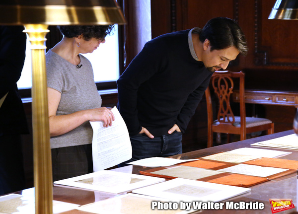 Exclusive Photo Coverage: HAMILTON Creatives Visit the Library of Congress Image