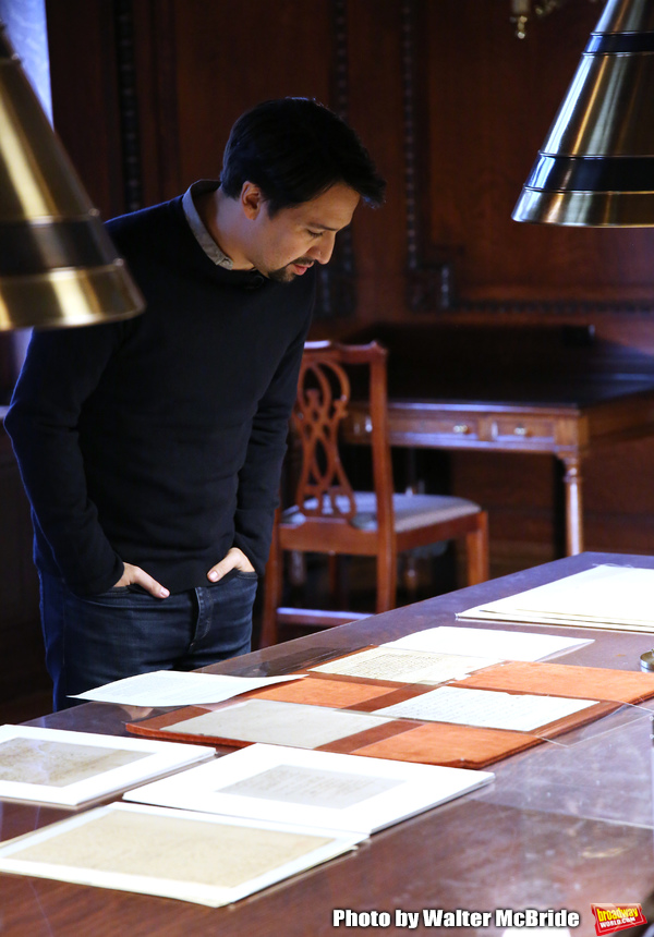 Exclusive Photo Coverage: HAMILTON Creatives Visit the Library of Congress Image
