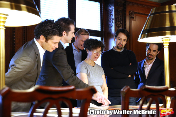Exclusive Photo Coverage: HAMILTON Creatives Visit the Library of Congress Image