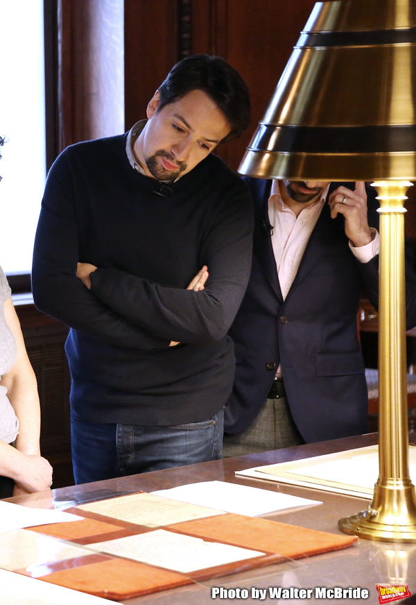 Exclusive Photo Coverage: HAMILTON Creatives Visit the Library of Congress Image