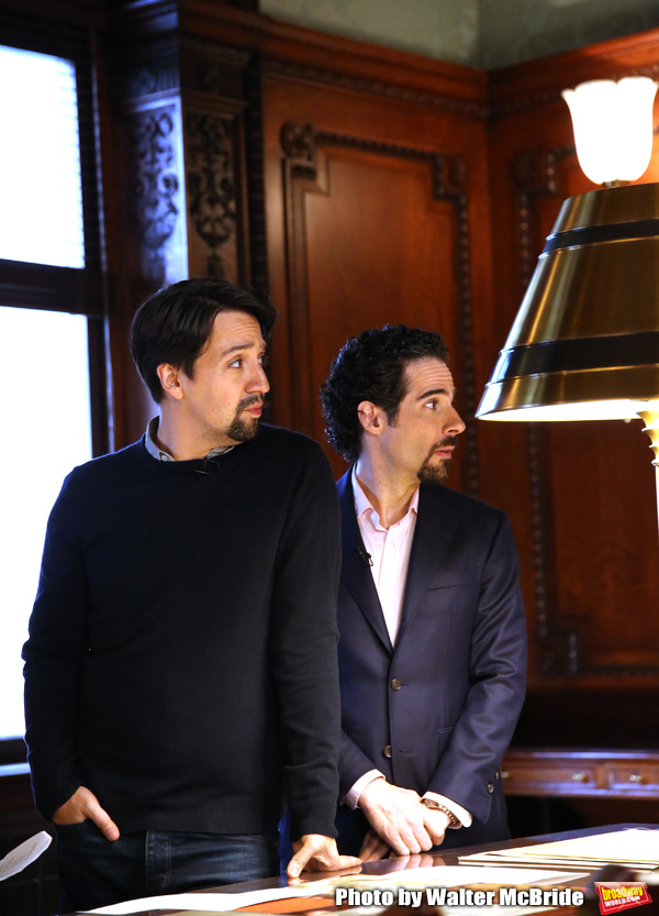 Exclusive Photo Coverage: HAMILTON Creatives Visit the Library of Congress Image