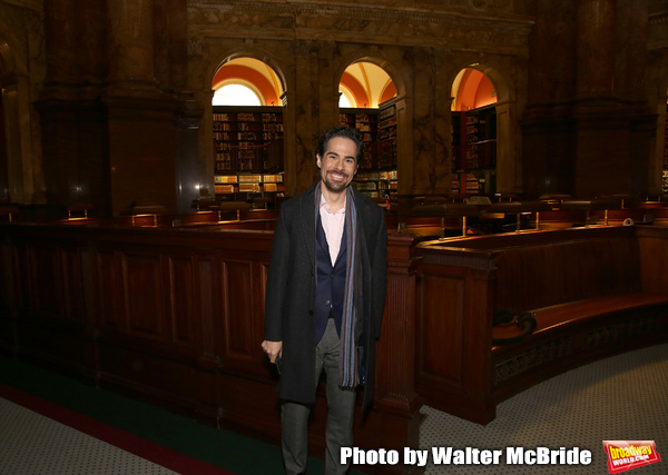 Alex Lacamoire visits Broadway composer archives the Reading Room Photo