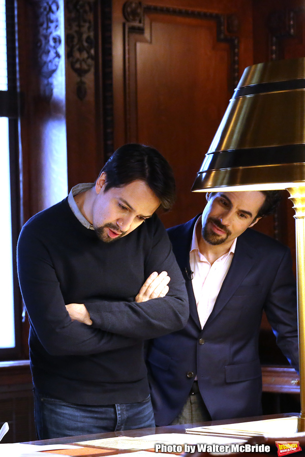 Exclusive Photo Coverage: HAMILTON Creatives Visit the Library of Congress Image