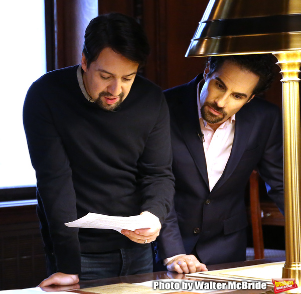 Exclusive Photo Coverage: HAMILTON Creatives Visit the Library of Congress Image