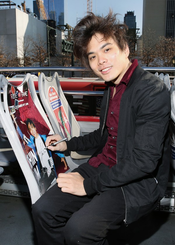 Photo Flash: America's Got Talent Winner & THE ILLUSIONISTS Star Shin Lim Ride of Fame Induction Ceremony 