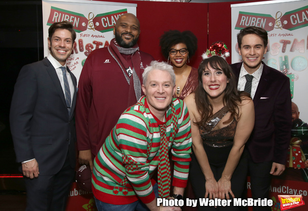 Ken Arpino, Ruben Studdard, Clay Aiken, Khalia Wilcoxon, Farah Alvin and Julian Diaz- Photo