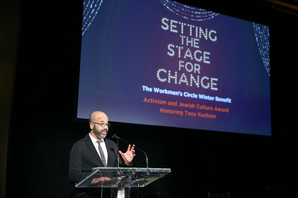 Photo Flash: The Workmen's Circle Honors Pulitzer Prize- and Tony Award-Winning Playwright and Screenwriter Tony Kushner Image