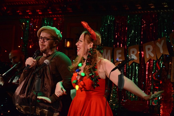 Photo Coverage: Inside the 2018 Joe Iconis Christmas Extravaganza at Feinstein's/54 Below Image