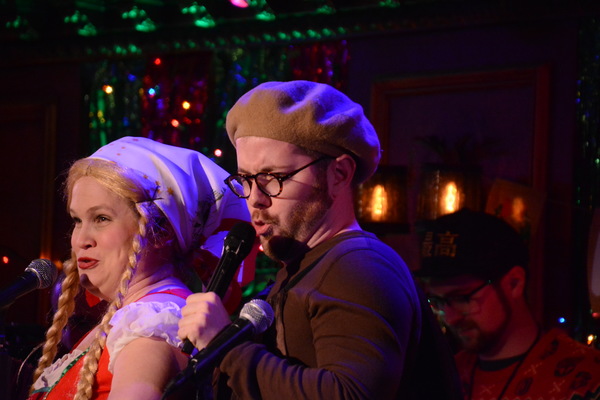 Photo Coverage: Inside the 2018 Joe Iconis Christmas Extravaganza at Feinstein's/54 Below Image