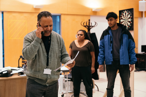 Photo Flash: Inside Rehearsal For Kiln Theatre's APPROACHING EMPTY Image