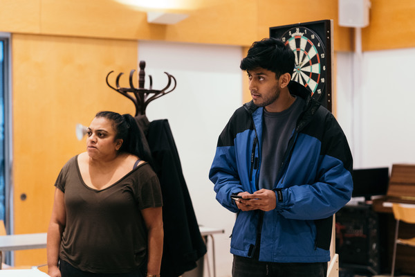 Photo Flash: Inside Rehearsal For Kiln Theatre's APPROACHING EMPTY 
