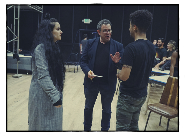Photo Flash: See Vanessa Hudgens, Jordan Fisher During Rehearsals for RENT LIVE Image