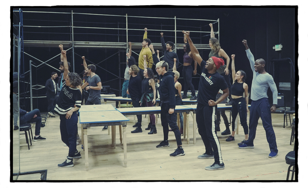 Photo Flash: See Vanessa Hudgens, Jordan Fisher During Rehearsals for RENT LIVE Image