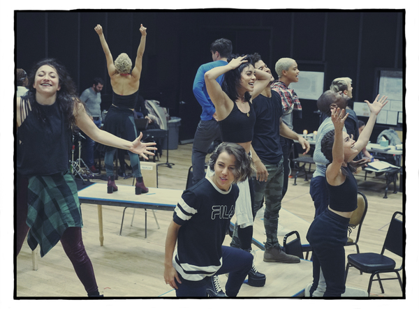 Photo Flash: See Vanessa Hudgens, Jordan Fisher During Rehearsals for RENT LIVE Image