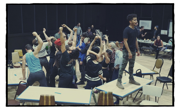 Photo Flash: See Vanessa Hudgens, Jordan Fisher During Rehearsals for RENT LIVE Image