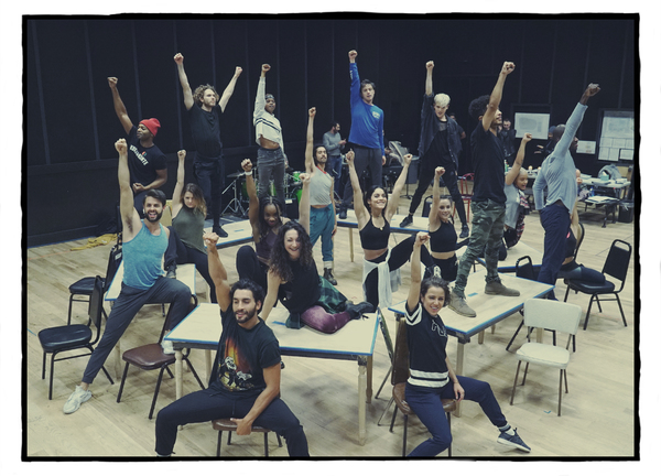 Photo Flash: See Vanessa Hudgens, Jordan Fisher During Rehearsals for RENT LIVE Image